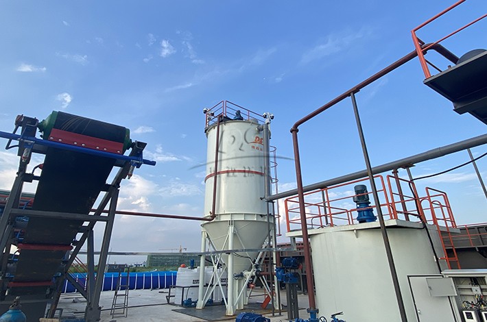 土壤淋洗修復設備安裝現場