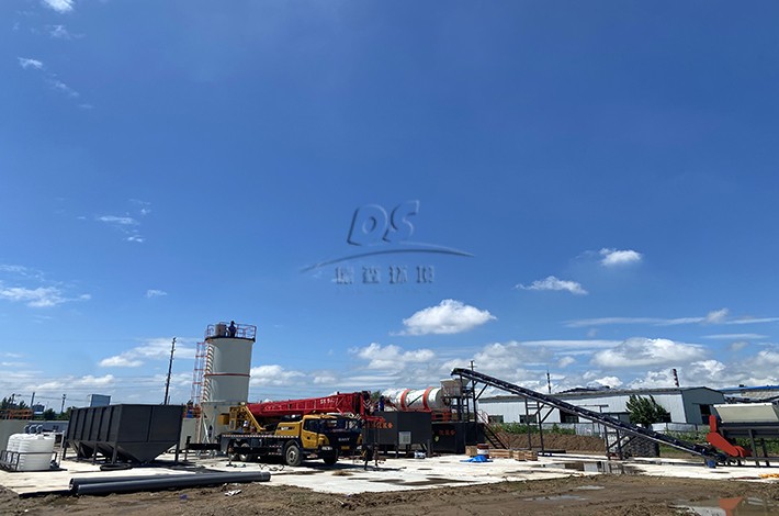 土壤淋洗設備運行現場