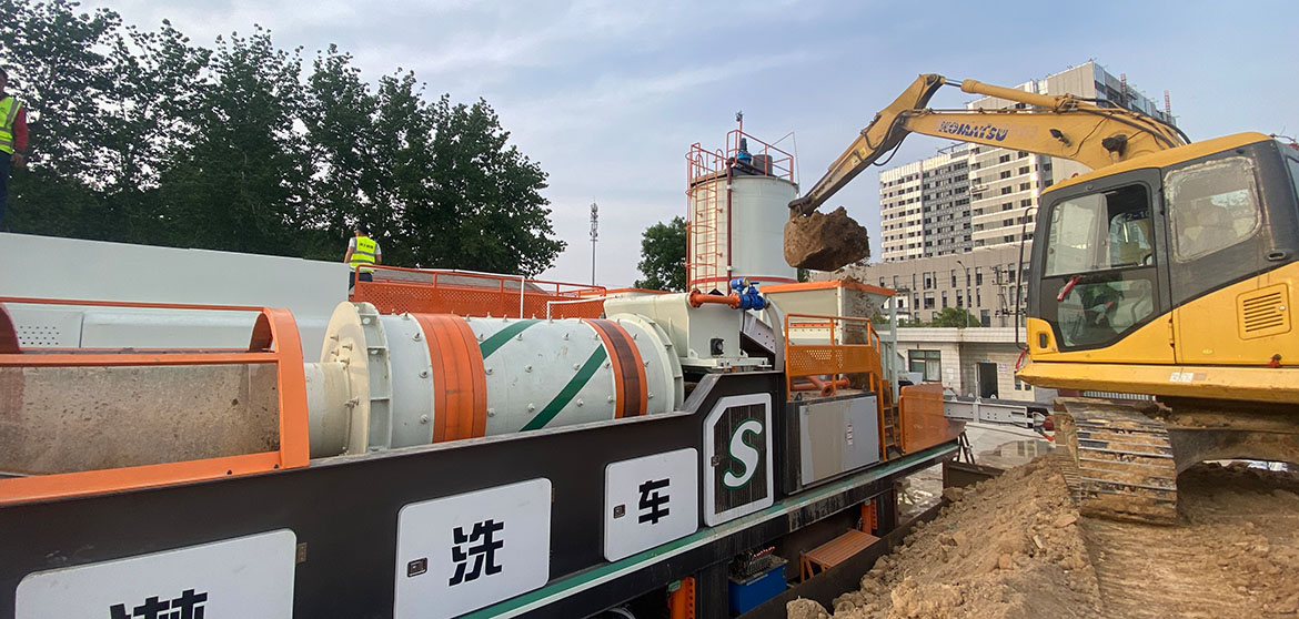 北京某土壤移動淋洗修復項目